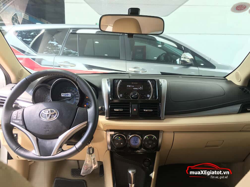 Toyota Vios 15G 2017 muaXEgiatot vn 2583 - Vios số sàn hay tự động, mẫu xe nào dành cho bạn ?