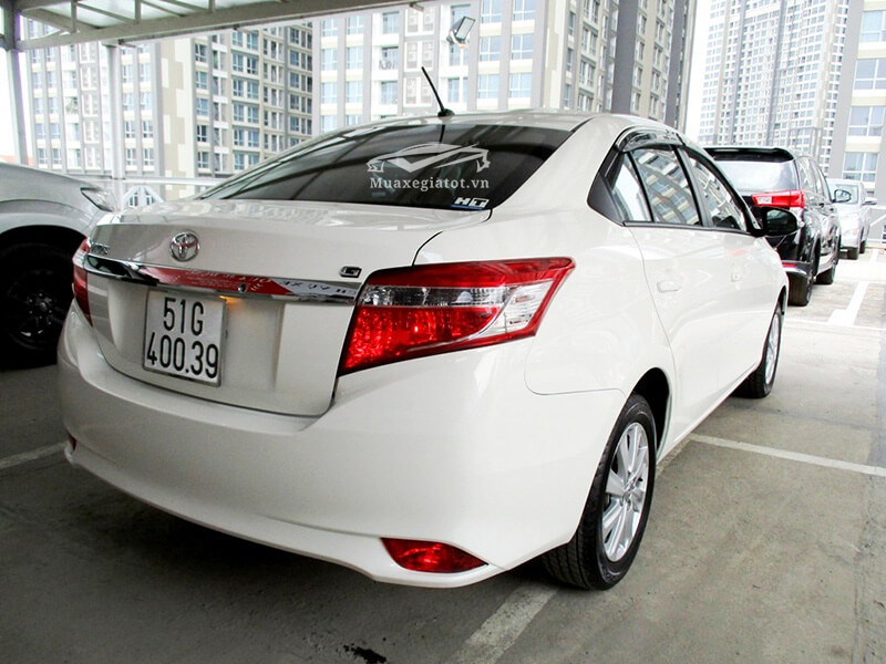 Xe Toyota Vios 2017 cũ chạy 23.860Km, Màu trắng, Giá 565 triệu