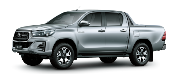 Toyota Hilux màu Bạc – 1D6