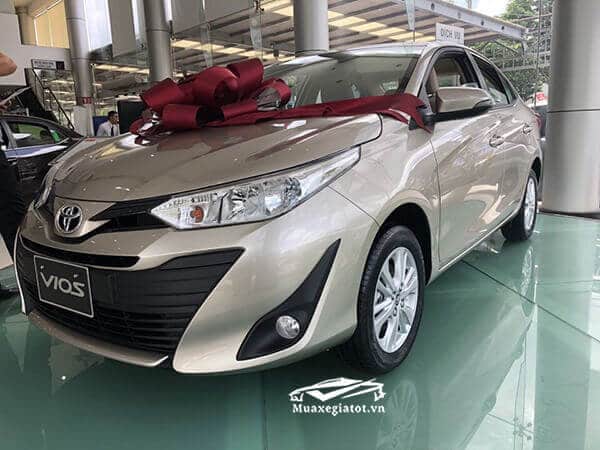 Chi tiết xe Toyota Vios 1.5E CVT 2019 mới (Vios 2018 Facelift)