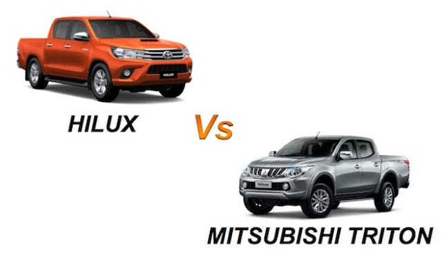 so sanh hilux va triton muaxegiatot vn 3 - So sánh Toyota Hilux 2.4E AT và Mitsubishi Triton 4×2 AT (số tự động,1 cầu)