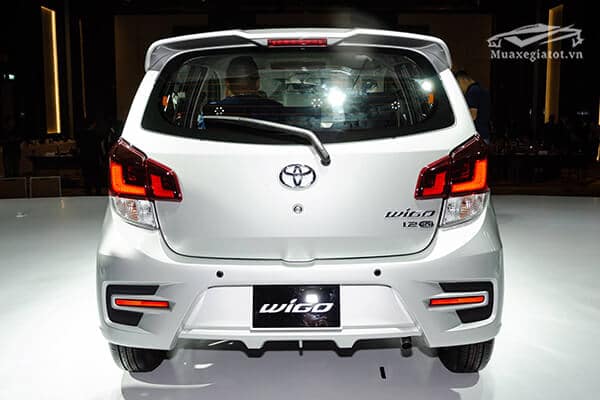 duoi xe toyota wigo 12 g at 2018 2019 muaxegiatot vn 14 - Toyota Wigo 1.2 MT 2022 (Số sàn): Thông số, Giá lăn bánh & Mua trả góp