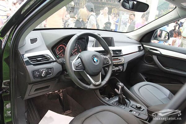 hang ghe truoc xe bmw x1 2018 2019 sdrive18i muaxegiatot vn - Đánh giá xe BMW X1 2021 kèm giá bán khuyến mãi #1