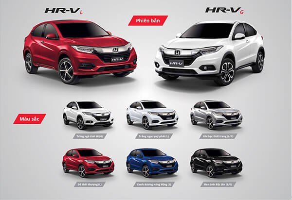 mau xe honda hr v 2018 2019 muaxegiatot vn - Đánh giá xe Honda HRV 2021 kèm giá bán khuyến mãi #1