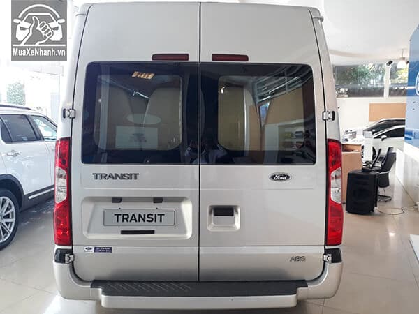 duoi xe ford transit tieu chuan 2019 mid muaxenhanh vn 6 copy - Ford Transit tiêu chuẩn 2022 (Transit Mid): Thông số, Giá lăn bánh & Mua trả góp