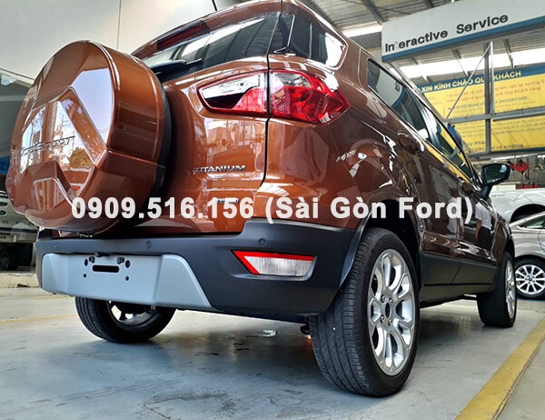 duoi xe ford ecosport 2019 muaxenhanh vn 13 - Bốn mẫu xe SUV đô thị cỡ nhỏ có giá từ 600 đến 800 triệu