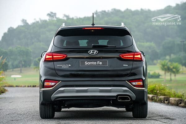 duoi xe hyundai santafe 2019 muaxenhanh vn 26 - Chi tiết xe Hyundai SantaFe 2022 máy dầu kèm giá bán #1