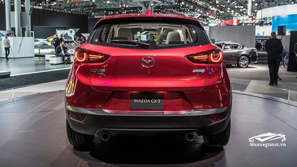 duoi xe mazda cx3 2019 muaxegiatot vn - Mazda CX-3 2022: Thông số, Giá lăn bánh & Mua trả góp