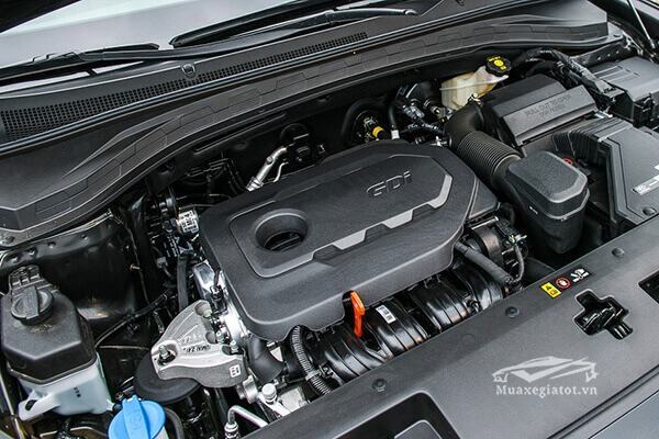 dong co xe hyundai santafe 2019 muaxegiatot vn 30 1 - So sánh VinFast Lux SA2.0 và Hyundai SantaFe 2021 (máy xăng cao cấp)