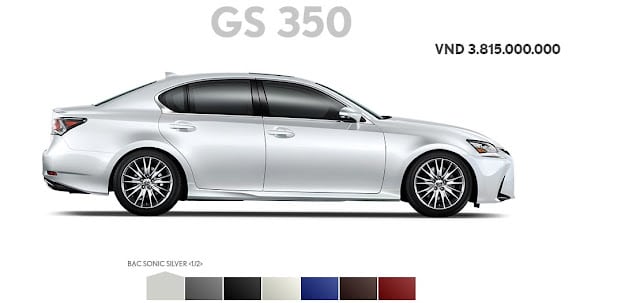 Lexus GS350  Giá bán và hình ảnh chi tiết  Cần Thơ Auto
