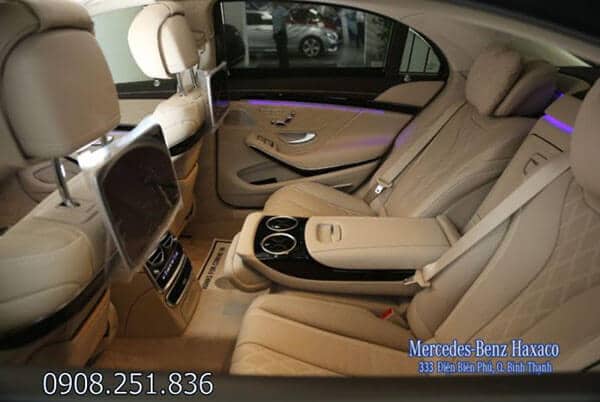 cua gio hang ghe sau mercedes s450l luxury 2019 2020 muaxenhanh vn 21 - Chi tiết xe Mercedes S450 Luxury 2022 kèm giá bán #1
