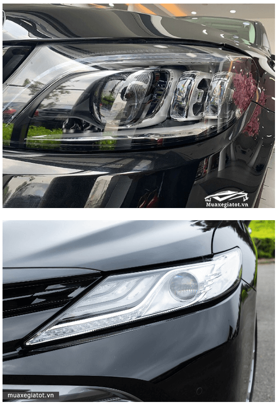 den pha c200 2019 va camry 25q 2019 muaxenhanh vn 3 - So sánh Toyota Camry 2.5Q 2021 với Mercedes C200 2021