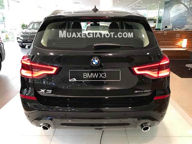 duoi xe bmw x3 xdrive20i 2019 2020 muaxegiatot com 12 - Đánh giá xe BMW X3 2021 kèm giá bán #1