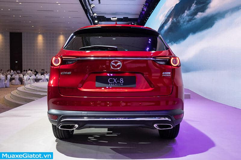 duoi xe mazda cx 8 premium 2019 2020 muaxenhanh vn 12 - Chi tiết xe Mazda CX-8 Premium 2021 kèm giá bán khuyến mãi #1