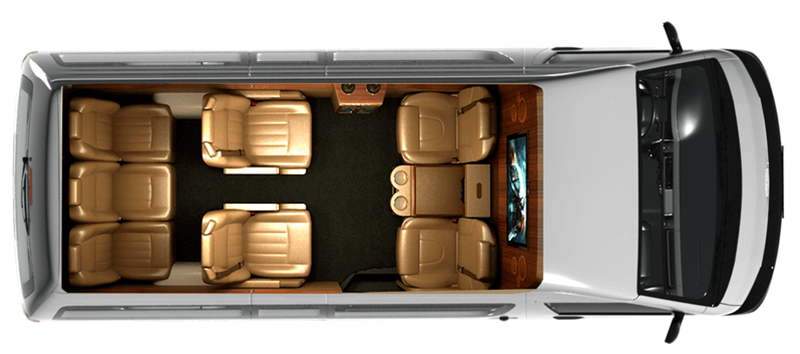 toyota hiace limousine 2019 muaxegiatot vn - Những mẫu xe khách độ Limousine đang được ưa chuộng hiện nay